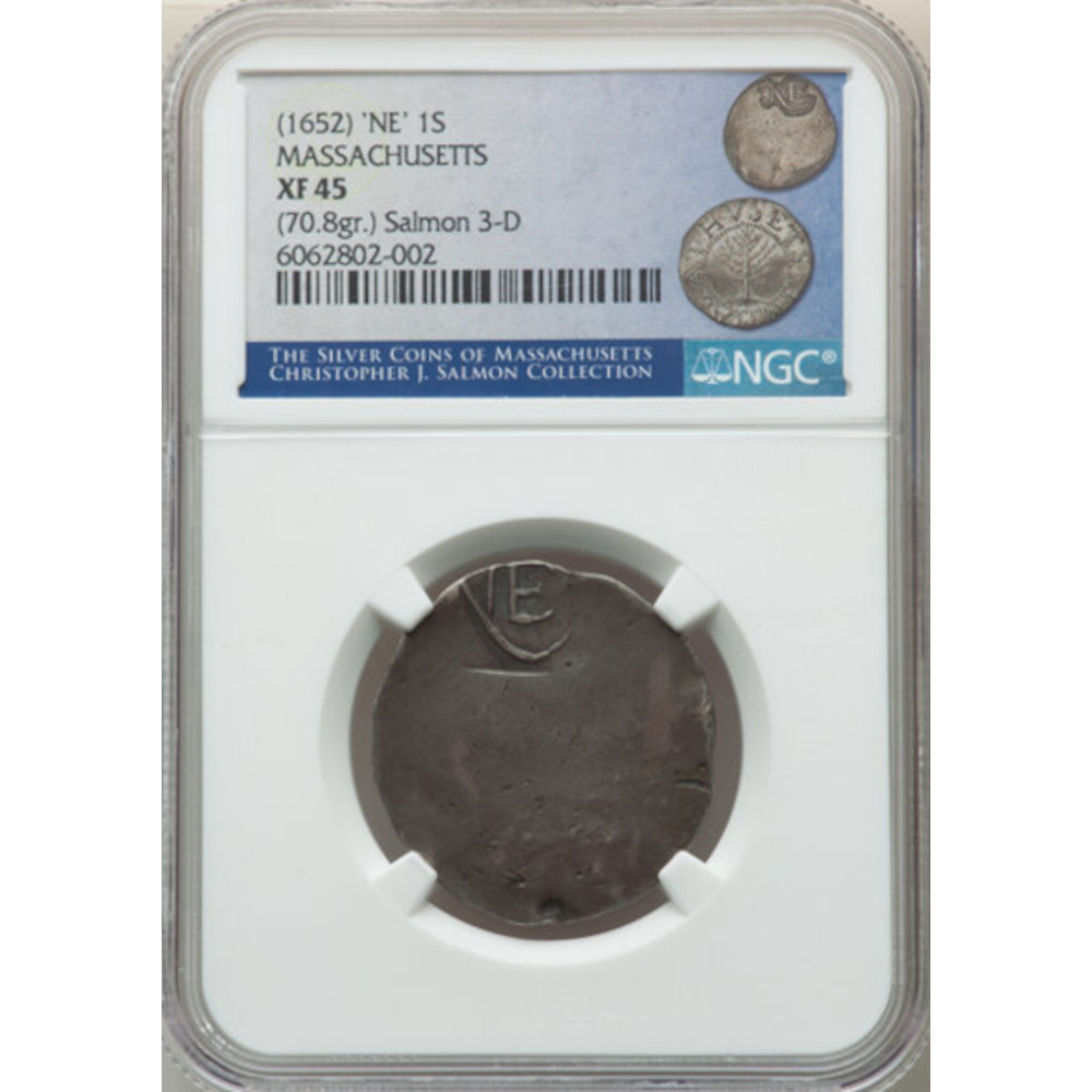1652-New-England-Shilling---Earliest-Coin-In-The-British-Colonies-Which-Later-Became-Part-Of-The-USA